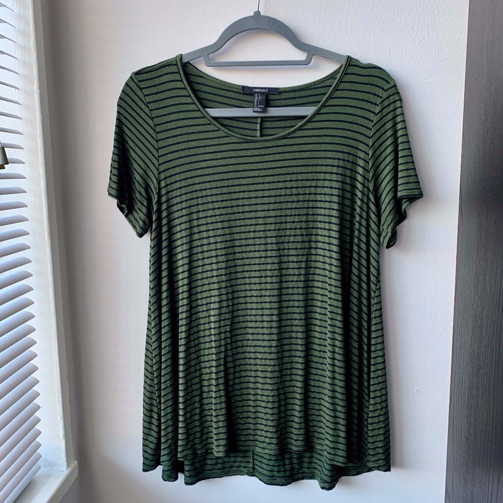 Forever 21 Striped Shirt